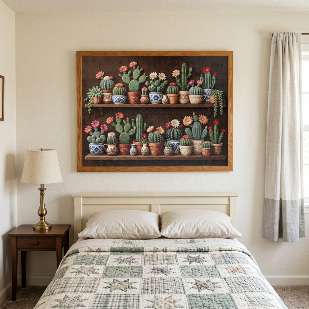 Cactus Shelf Jigsaw Puzzle