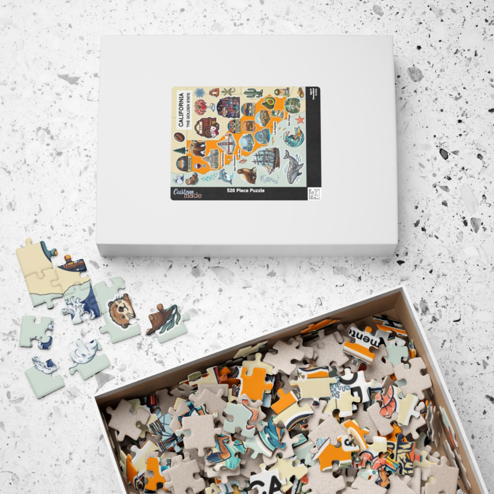 California Map Jigsaw Puzzle