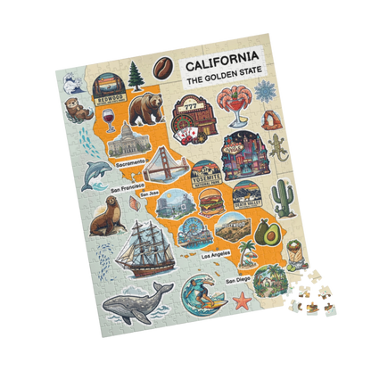 California Map Jigsaw Puzzle