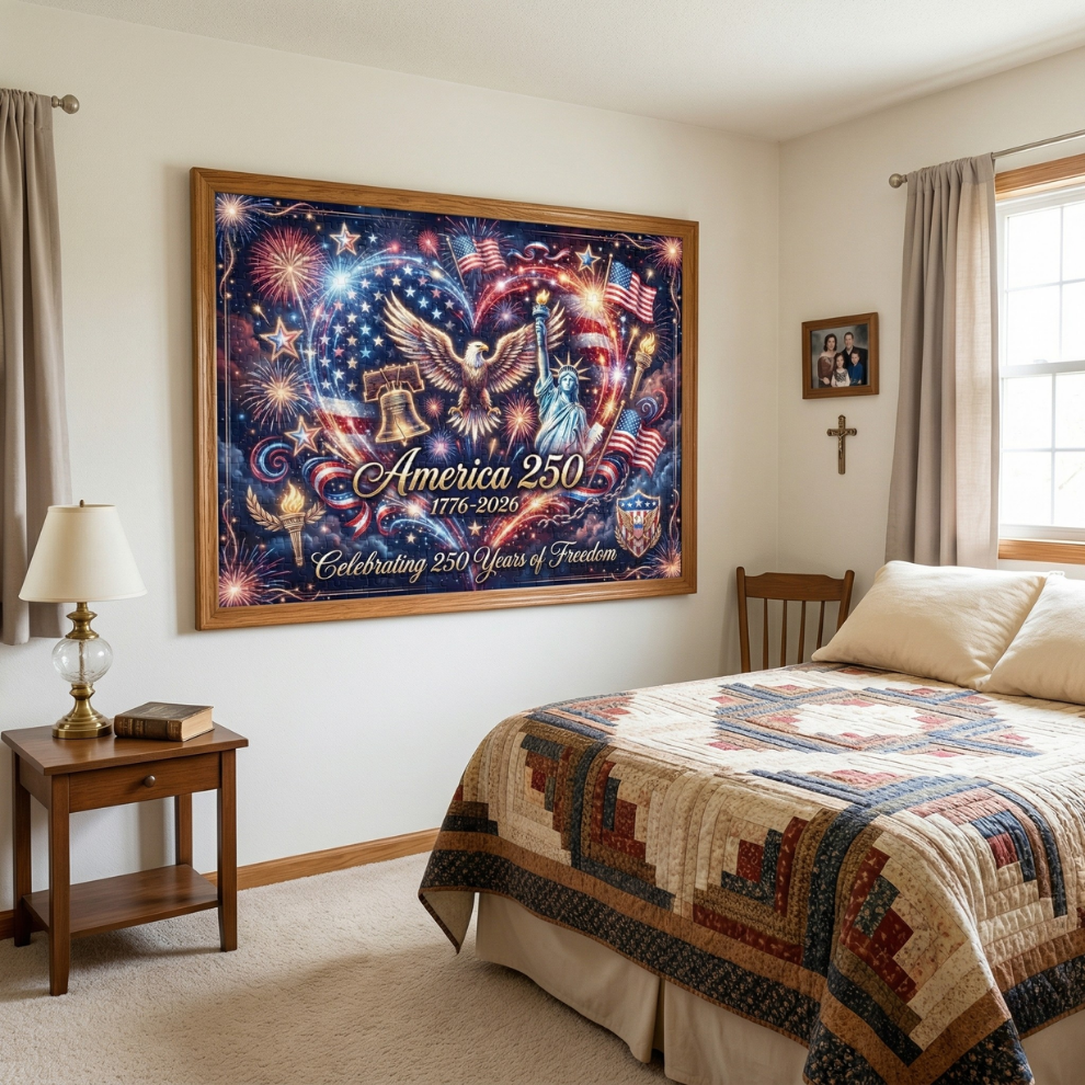 Fireworks USA 250 Anniversary Jigsaw Puzzle