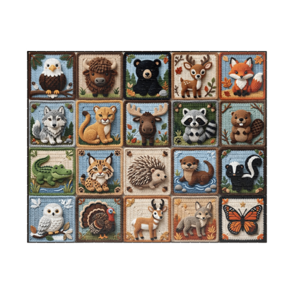North American Wildlife Jigsaw Puzzle