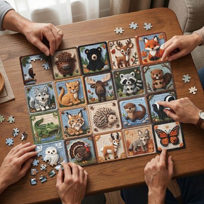 North American Wildlife Jigsaw Puzzle