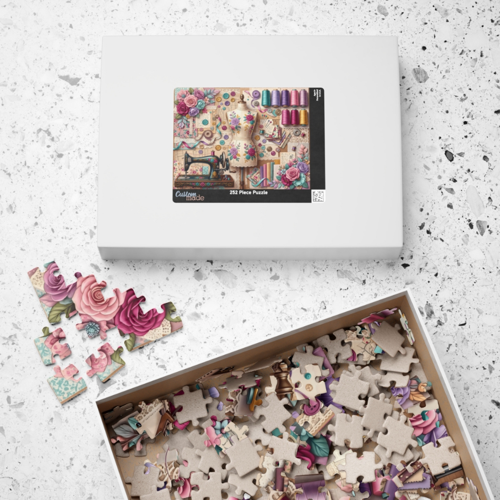 Seamstress’s Garden Jigsaw Puzzle