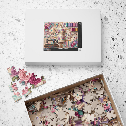 Seamstress’s Garden Jigsaw Puzzle