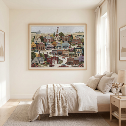Small-Town America Jigsaw Puzzle