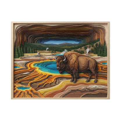 Spirit of the Bison Jigsaw Puzzle