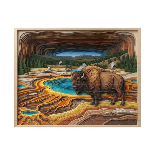 Spirit of the Bison Jigsaw Puzzle