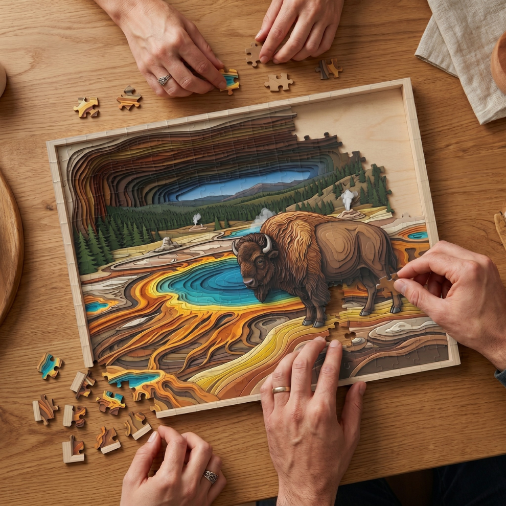 Spirit of the Bison Jigsaw Puzzle
