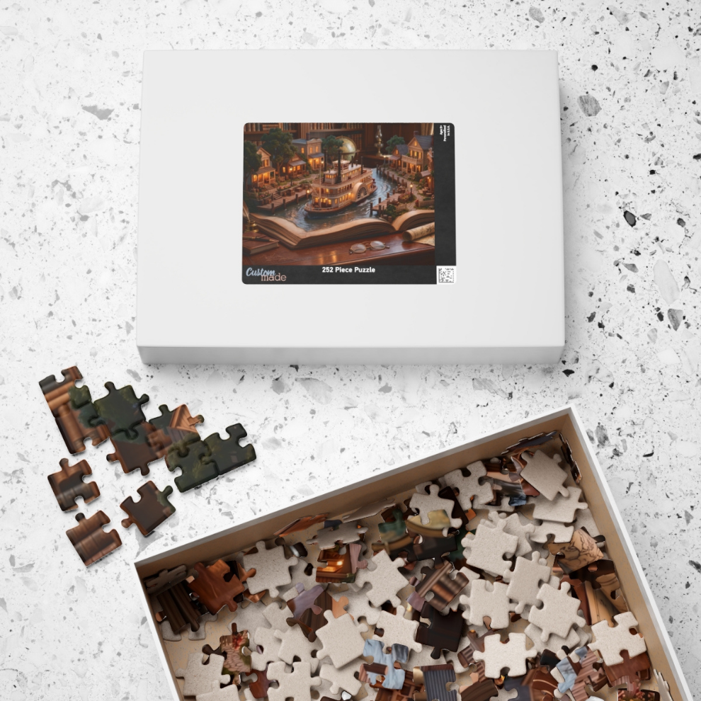 Storybook Steamboat Jigsaw Puzzle