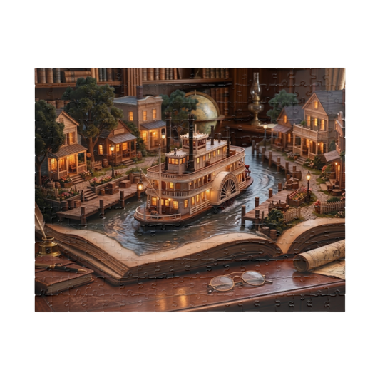 Storybook Steamboat Jigsaw Puzzle
