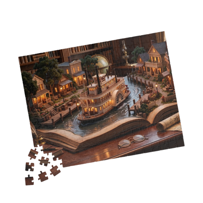 Storybook Steamboat Jigsaw Puzzle