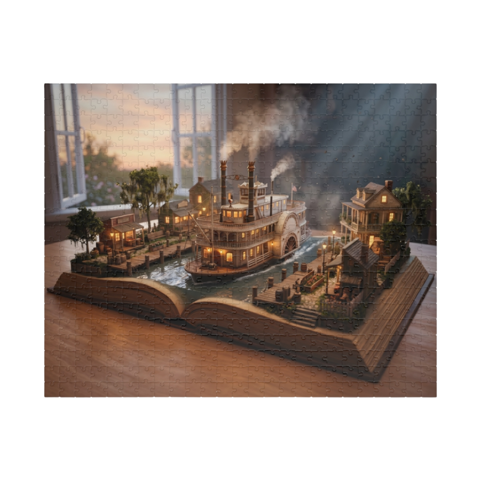 Voyage Between the Pages Jigsaw Puzzle