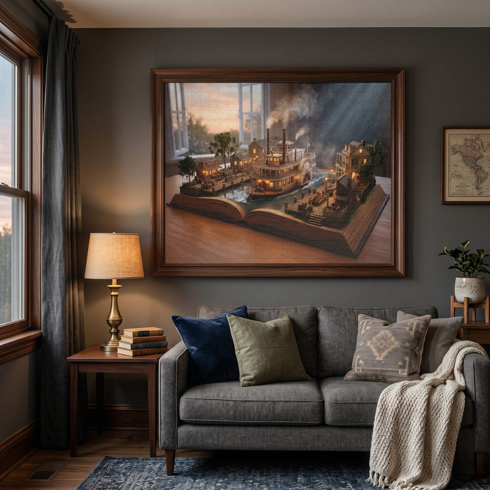 Voyage Between the Pages Jigsaw Puzzle