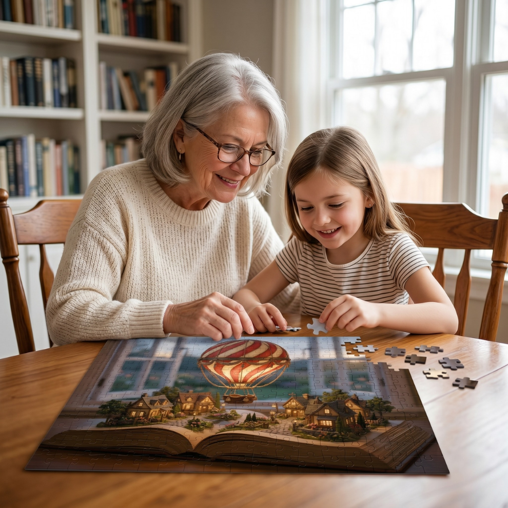 A World Between Pages Jigsaw Puzzle