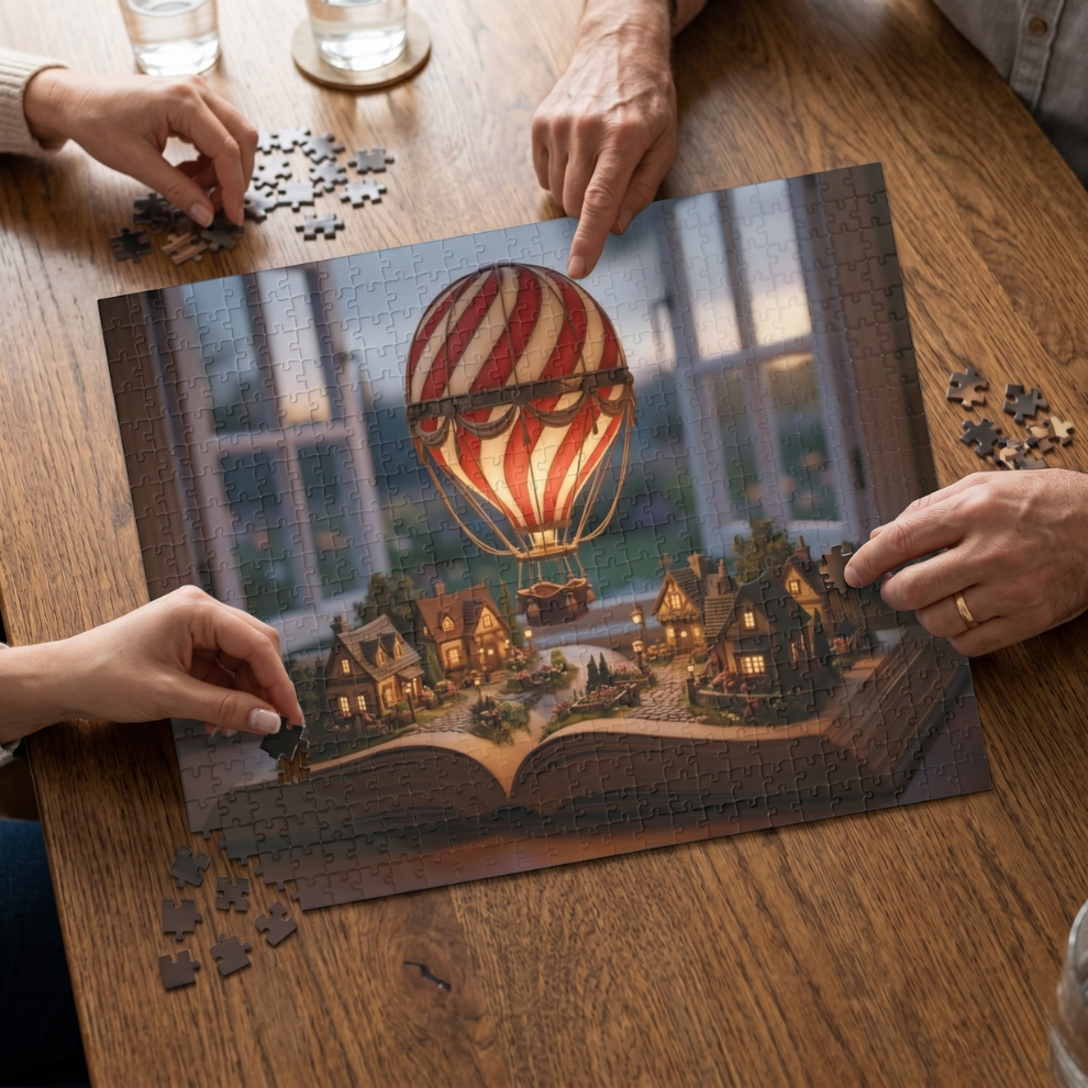 A World Between Pages Jigsaw Puzzle